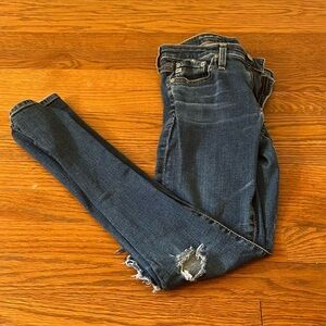 AG Women’s Blue Skinny Jeans Size 26